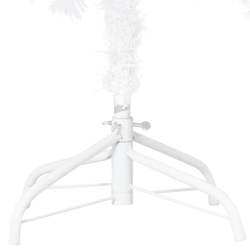 Artificial Christmas Tree with Thick Branches White 120 cm PVC - OLBRIT