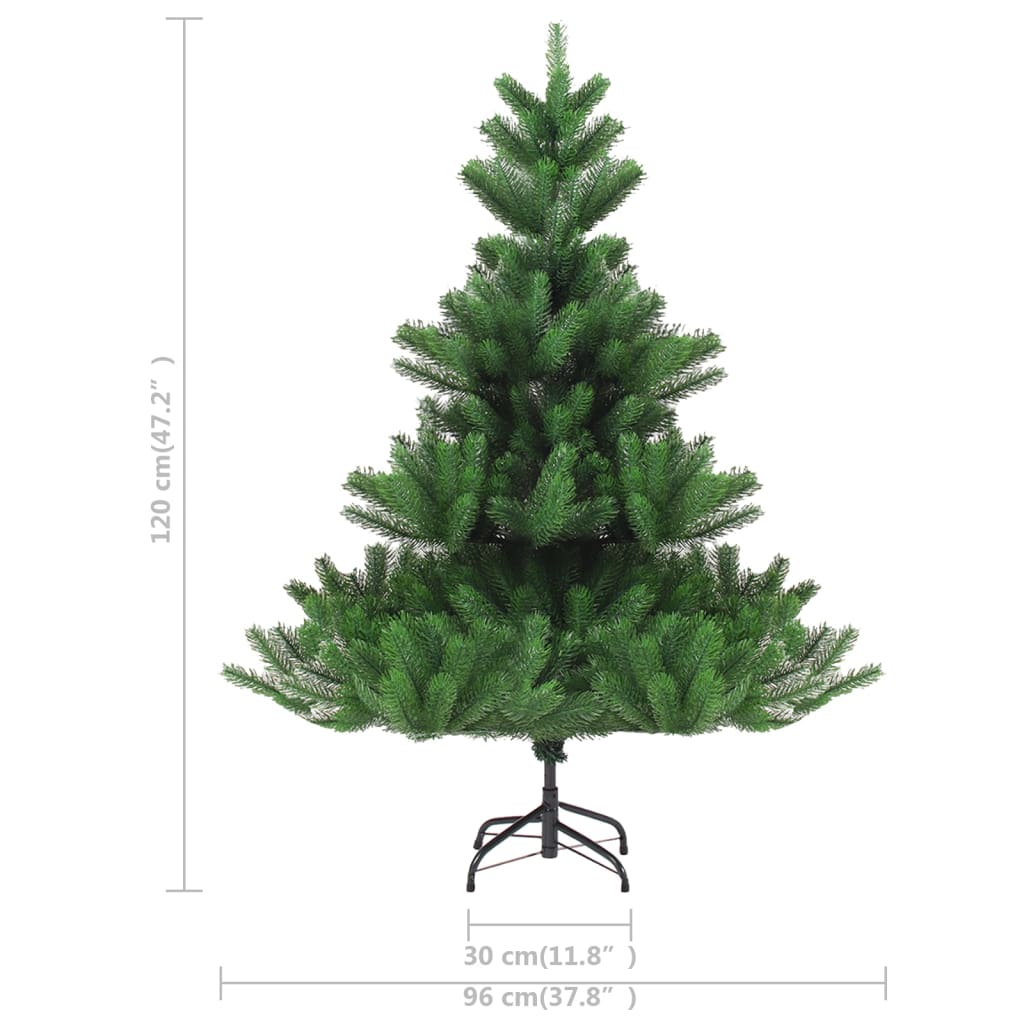 Nordmann Fir Artificial Christmas Tree Green 120 cm - OLBRIT