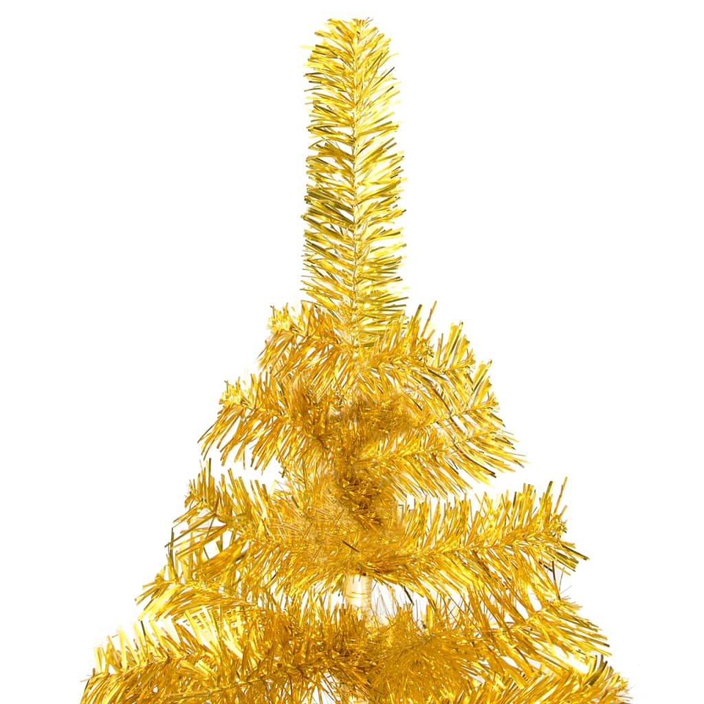 Artificial Christmas Tree with Stand Gold 120 cm PET - OLBRIT