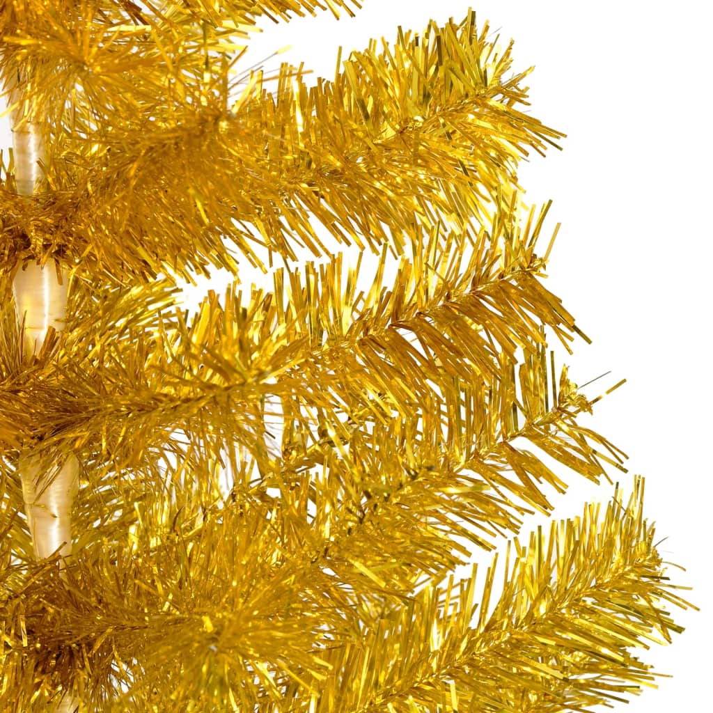 Artificial Christmas Tree with Stand Gold 120 cm PET - OLBRIT