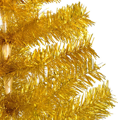 Artificial Christmas Tree with Stand Gold 120 cm PET - OLBRIT