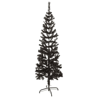 Slim Christmas Tree Black 150 cm - OLBRIT