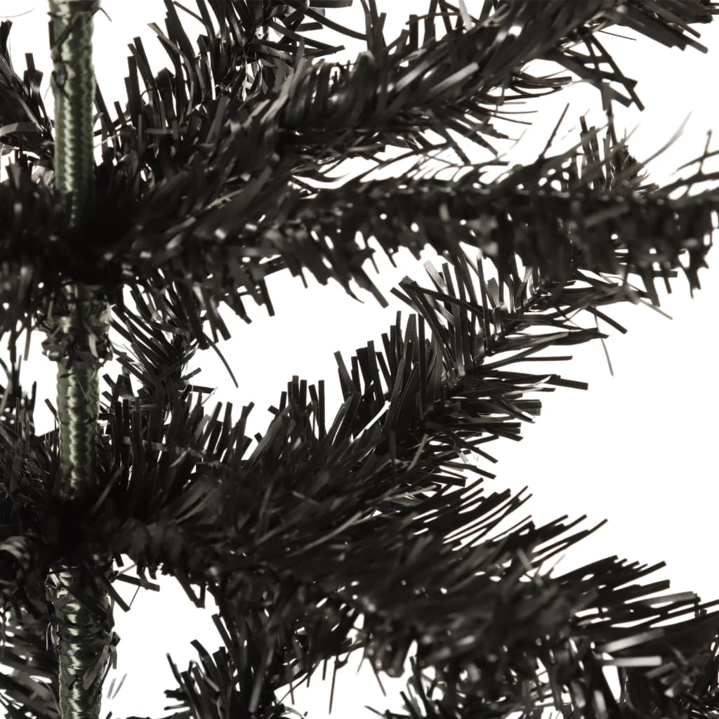 Slim Christmas Tree Black 150 cm - OLBRIT