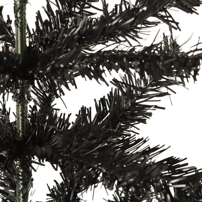 Slim Christmas Tree Black 150 cm - OLBRIT