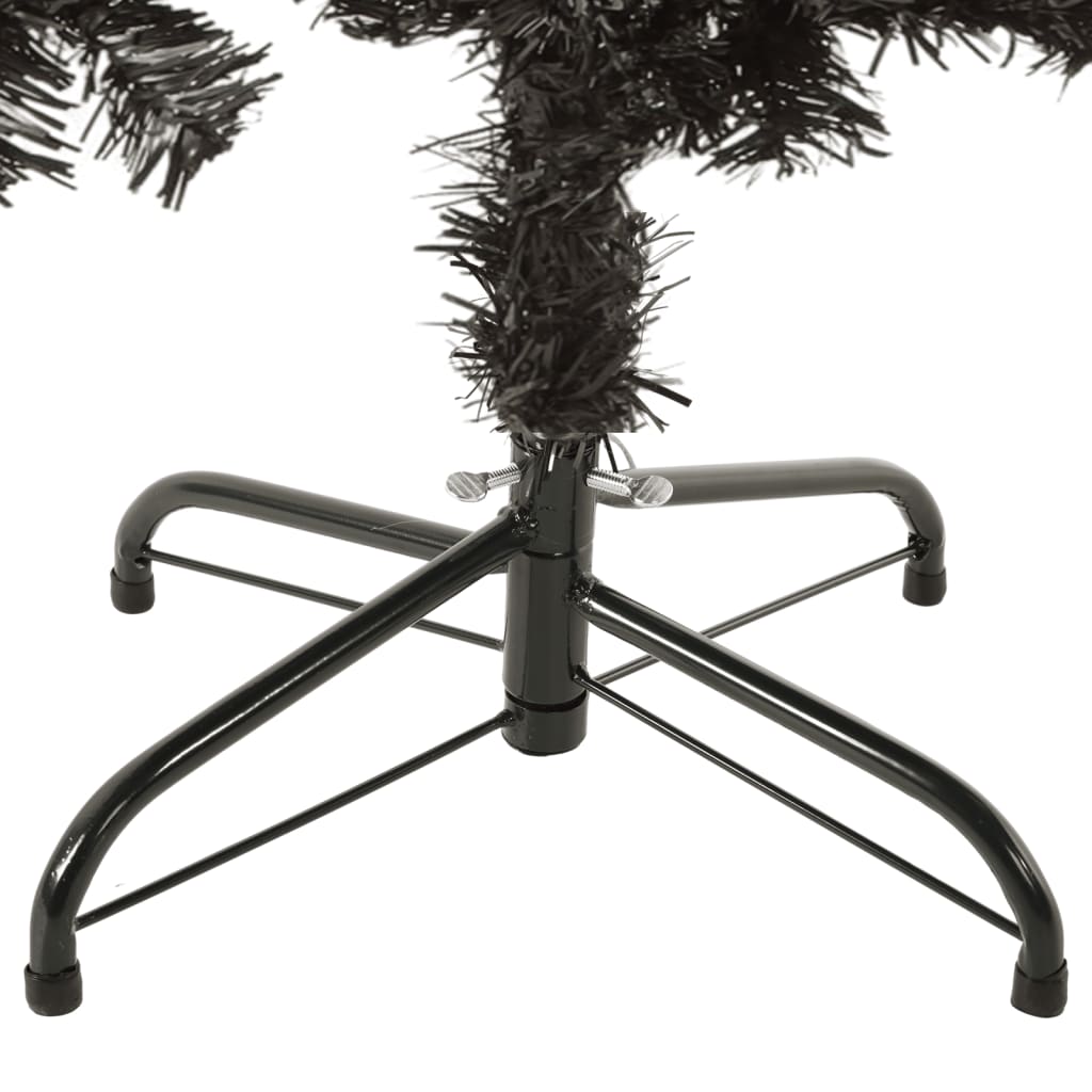 Slim Christmas Tree Black 150 cm - OLBRIT