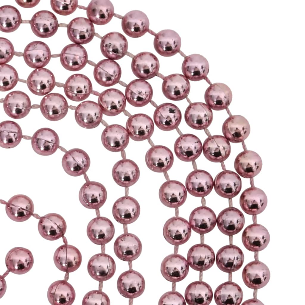 65 Piece Christmas Bauble Set Pink/Red/White - OLBRIT
