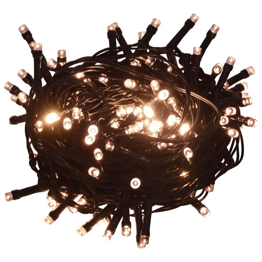 LED String with 300 LEDs Warm White 30 m PVC - OLBRIT