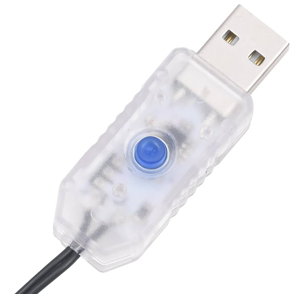 LED String with 300 LEDs Warm White 30 m PVC - OLBRIT