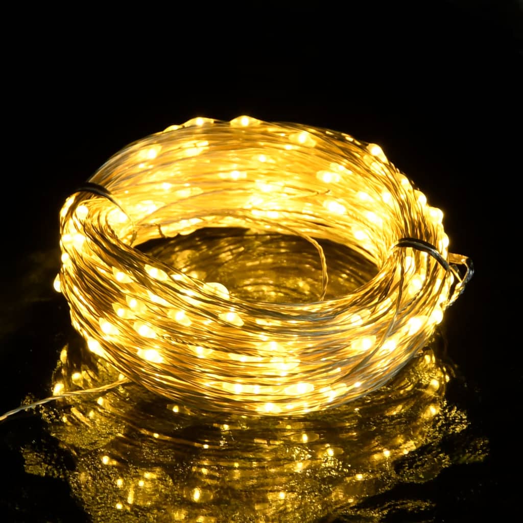 LED String with 150 LEDs Warm White 15 m - OLBRIT