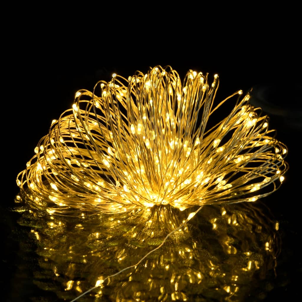 LED String with 150 LEDs Warm White 15 m - OLBRIT