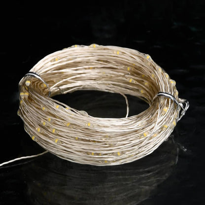LED String with 150 LEDs Warm White 15 m - OLBRIT