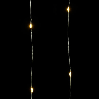 LED String with 300 LEDs Warm White 30 m - OLBRIT
