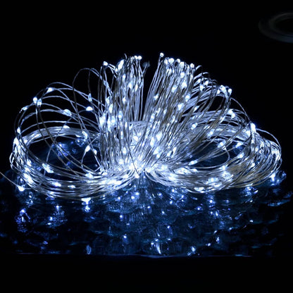 LED String with 150 LEDs Cold White 15 m - OLBRIT