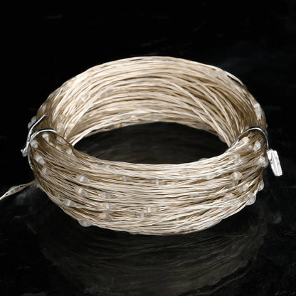 LED String with 300 LEDs Blue 30 m - OLBRIT