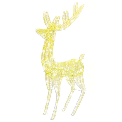 XXL Acrylic Christmas Reindeer 250 LED 180 cm Warm White - OLBRIT