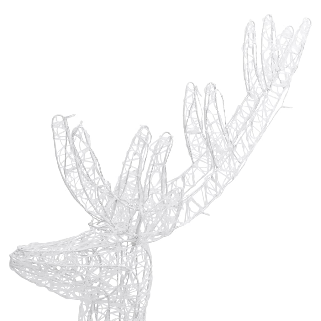 XXL Acrylic Christmas Reindeer 250 LED 180 cm Warm White - OLBRIT
