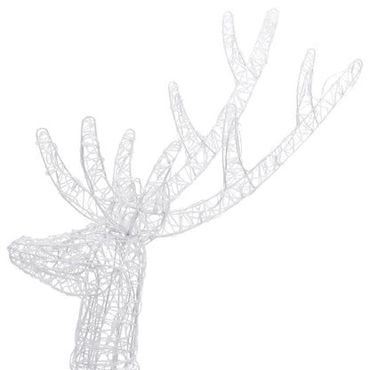 XXL Acrylic Christmas Reindeer 250 LED 180 cm Colourful - OLBRIT