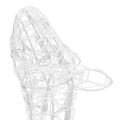 Acrylic Reindeer Family Christmas Decoration 300 LED Warm White - OLBRIT
