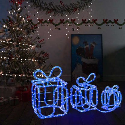 Christmas Decoration Gift Boxes with 180 LEDs Indoor Outdoor - OLBRIT