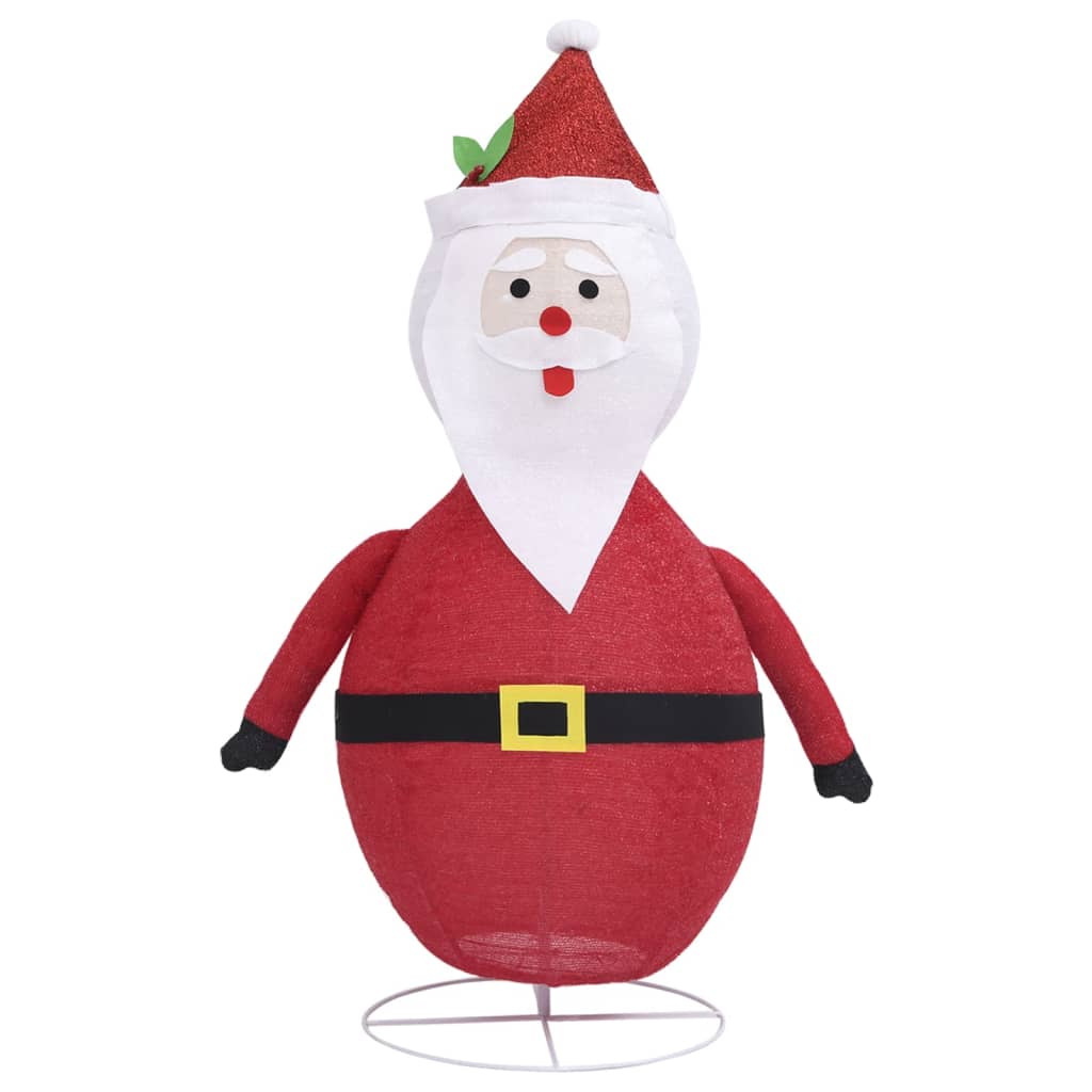 Decorative Christmas Santa Claus Figure LED Luxury Fabric 60cm - OLBRIT