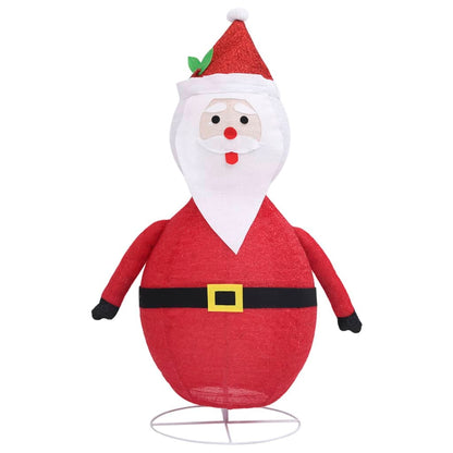 Decorative Christmas Santa Claus Figure LED Luxury Fabric 60cm - OLBRIT