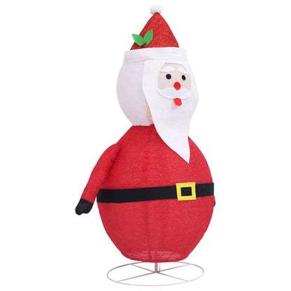 Decorative Christmas Santa Claus Figure LED Luxury Fabric 60cm - OLBRIT
