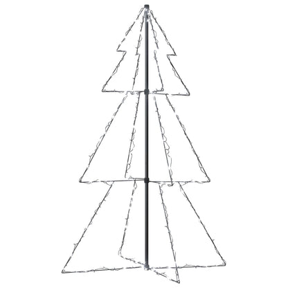 Christmas Cone Tree 200 LEDs Indoor and Outdoor 98x150 cm - OLBRIT