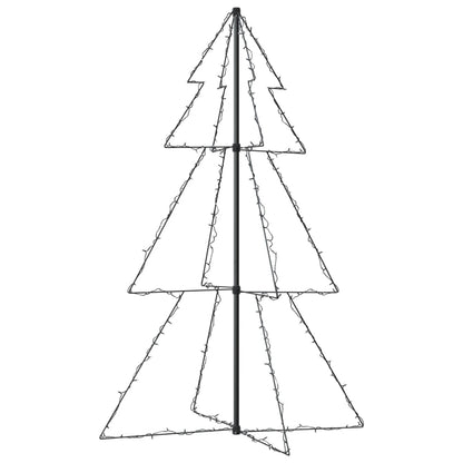 Christmas Cone Tree 200 LEDs Indoor and Outdoor 98x150 cm - OLBRIT