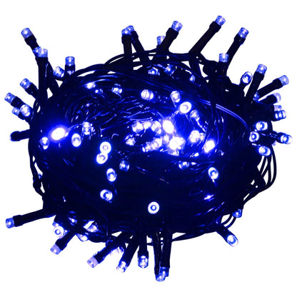 Light String with 400 LEDs Blue 40 m 8 Light Effects - OLBRIT