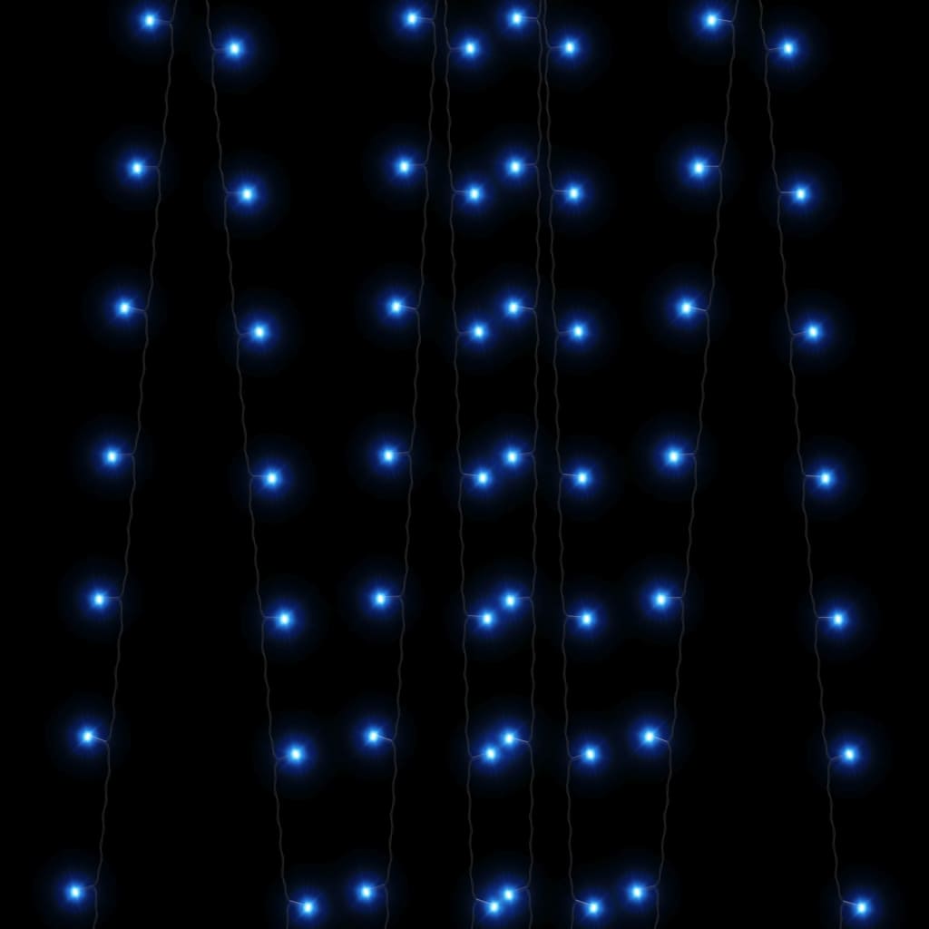 Solar Fairy Lights 5 pcs 5x200 LED Blue Indoor Outdoor - OLBRIT