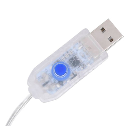Christmas Icicle Lights 40pcs Warm White Acrylic Remote Control - OLBRIT