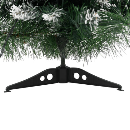 Artificial Pre-lit Christmas Tree with Stands Green 60 cm PVC - OLBRIT
