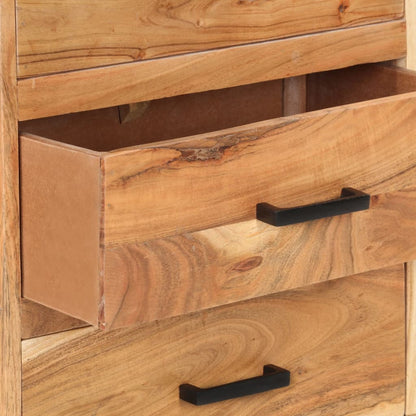 Sideboard 88x30x73 cm Solid Acacia Wood - OLBRIT