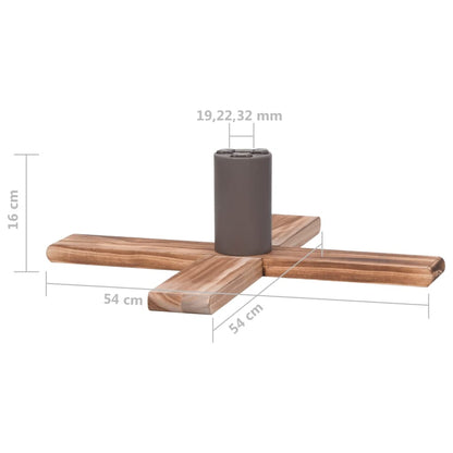 Christmas Tree Stand 54x54x16 cm - OLBRIT