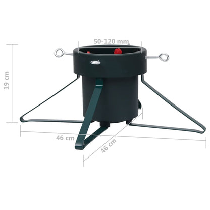 Christmas Tree Stand Black 46x46x19 cm - OLBRIT