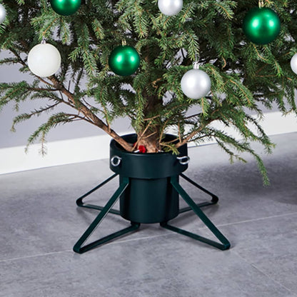 Christmas Tree Stand Black 46x46x19 cm - OLBRIT