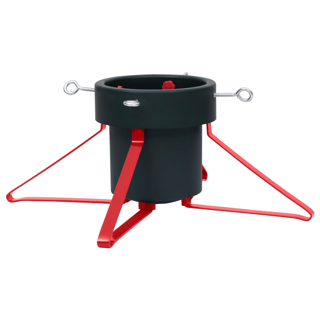 Christmas Tree Stand Green and Red 46x46x19 cm - OLBRIT