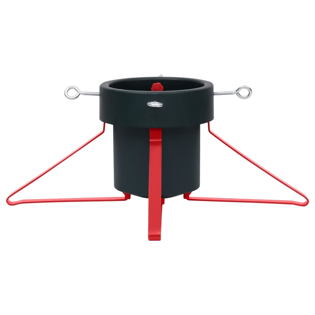 Christmas Tree Stand Green and Red 46x46x19 cm - OLBRIT
