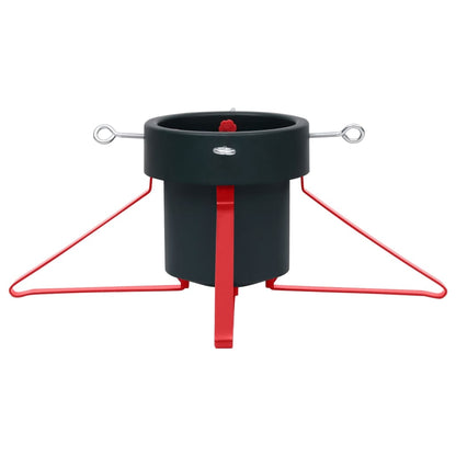 Christmas Tree Stand Green and Red 46x46x19 cm - OLBRIT
