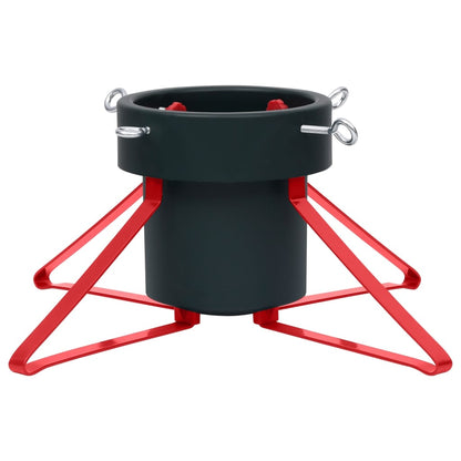 Christmas Tree Stand Green and Red 46x46x19 cm - OLBRIT