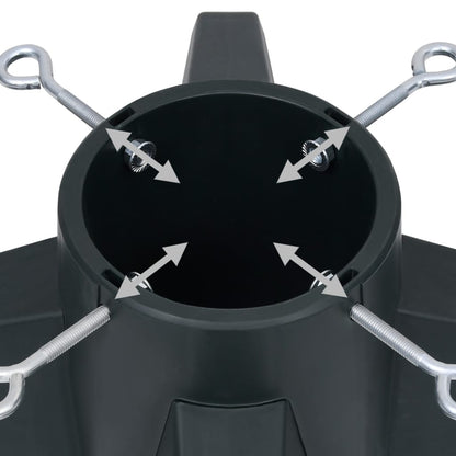 Christmas Tree Stand Green 55.5x55.5x15 cm - OLBRIT