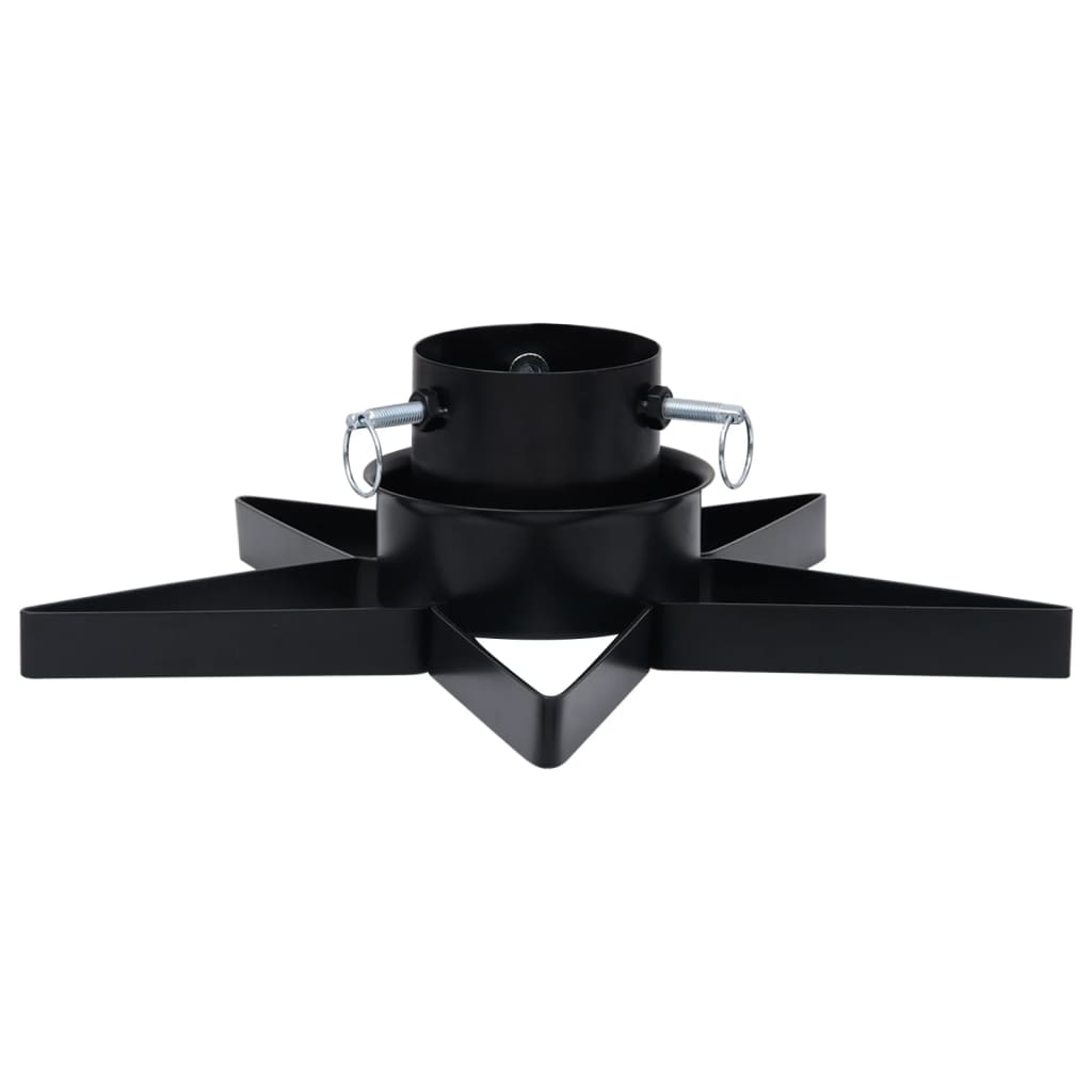 Christmas Tree Stand Black 47x47x13.5 cm - OLBRIT