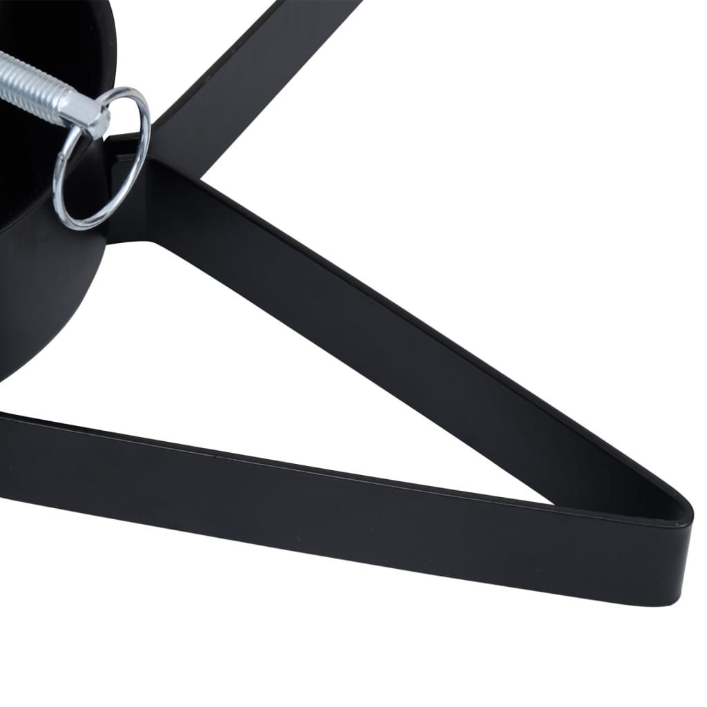 Christmas Tree Stand Black 47x47x13.5 cm - OLBRIT