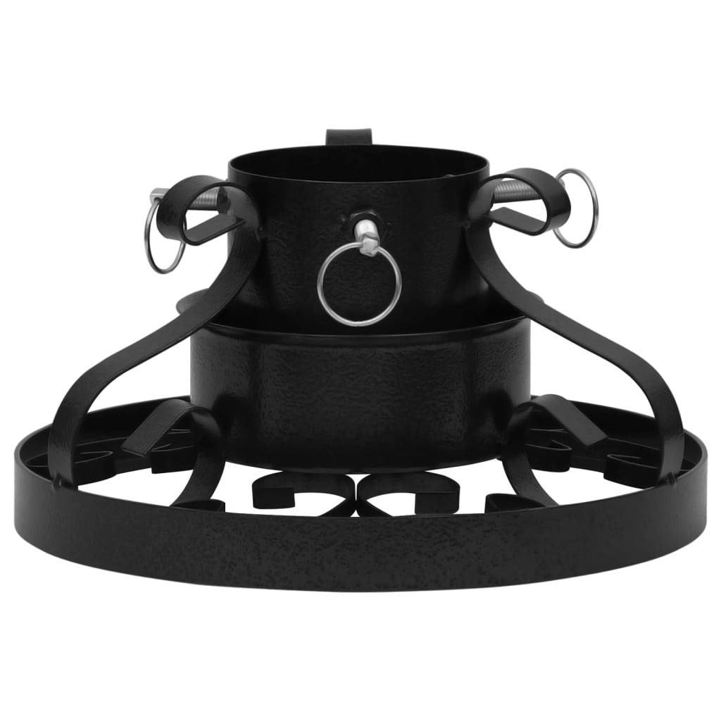 Christmas Tree Stand Black 29x29x15.5 cm - OLBRIT