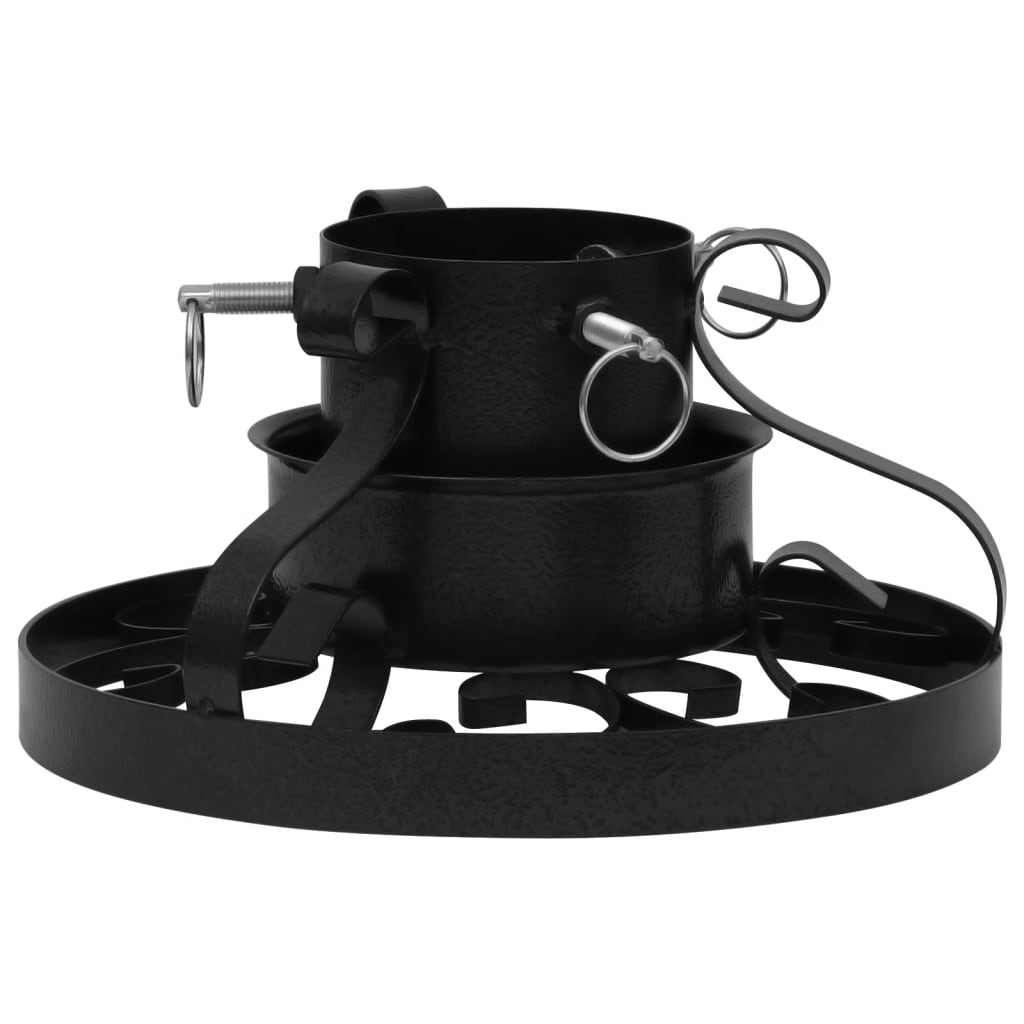 Christmas Tree Stand Black 29x29x15.5 cm - OLBRIT