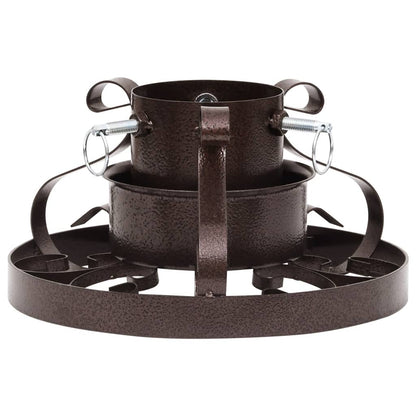Christmas Tree Stand Antique Copper 29x29x15.5 cm - OLBRIT