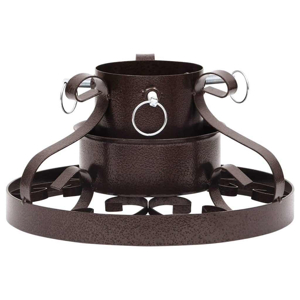 Christmas Tree Stand Antique Copper 29x29x15.5 cm - OLBRIT