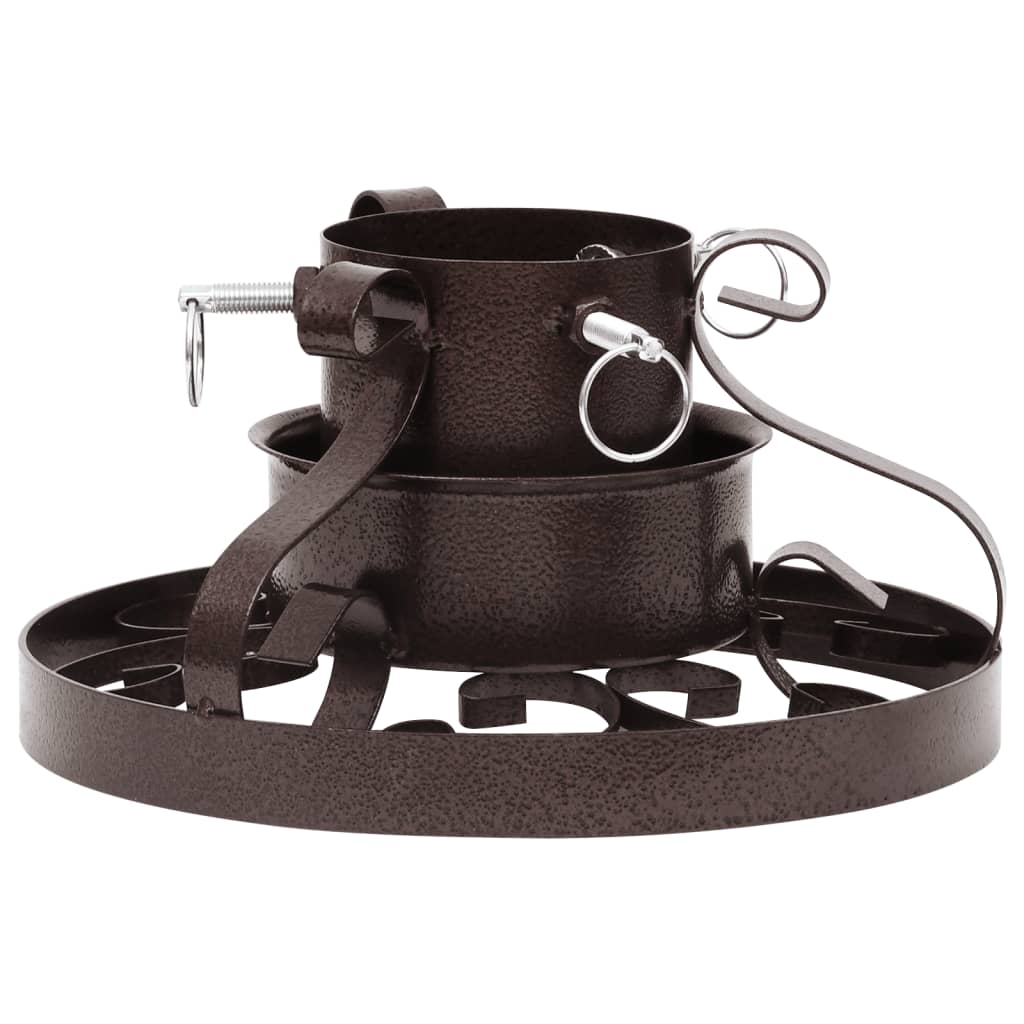 Christmas Tree Stand Antique Copper 29x29x15.5 cm - OLBRIT