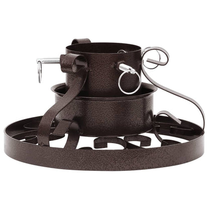 Christmas Tree Stand Antique Copper 29x29x15.5 cm - OLBRIT