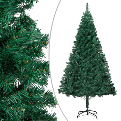 Artificial Pre-lit Christmas Tree with Ball Set Green 120 cm PVC - OLBRIT